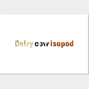 Dairy cow isopod T-shirt Posters and Art